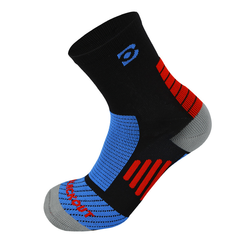 Walking Sports Socks Pressure Socks Quick Dry Breathable Massage Feature Non-slip Compression Socks 